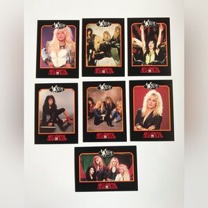 MegaMetal Mega Metal 1991 Vixen Card Set Lot